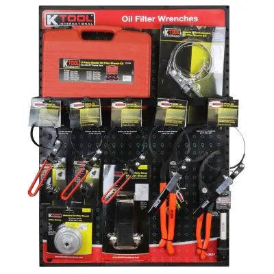 K Tool International Oil Filter Wrench Display
