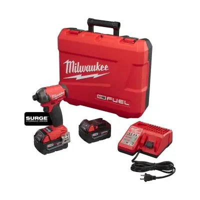 Milwaukee Tool M18 Fuel Surge 1/4" Hex Hydraulic Driver (2) Batt Kit
